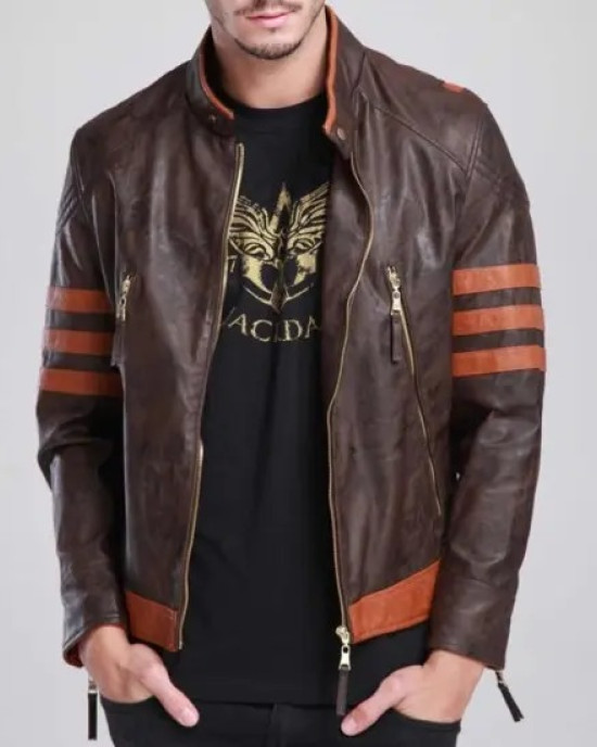 Hugh Jackman X Men Wolverine Leather Jacket Hugh Jackman X Men Wolverine Leather Jacket