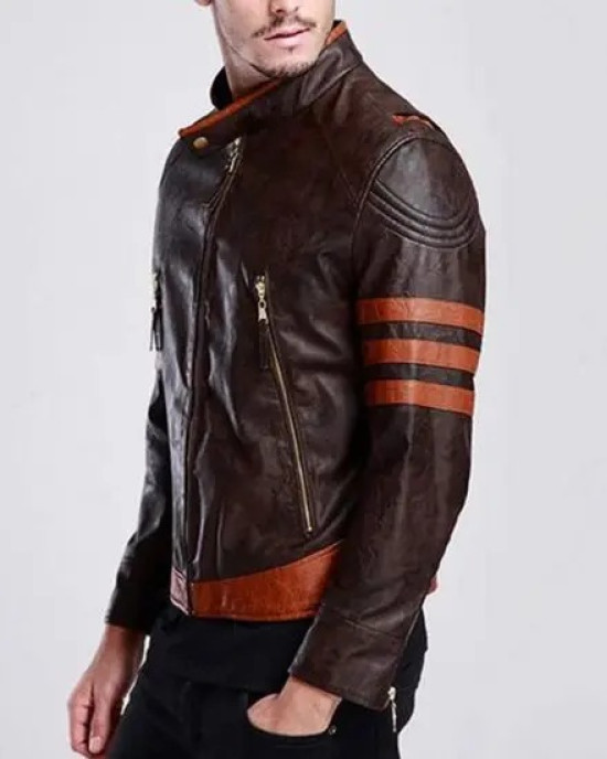 Hugh Jackman X Men Wolverine Leather Jacket Hugh Jackman X Men Wolverine Leather Jacket