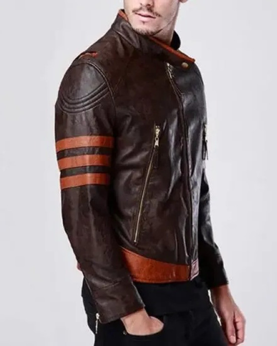 Hugh Jackman X Men Wolverine Leather Jacket Hugh Jackman X Men Wolverine Leather Jacket