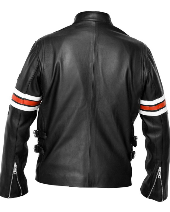 Hugh Laurie House Motorcycle Leather Jacket Hugh Laurie House Motorcycle Leather Jacket