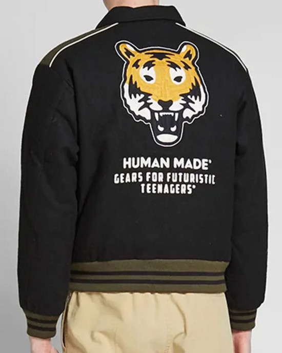 Human Made Gears for Futuristic Teenagers Tiger Wool Jacket Human Made Gears for Futuristic Teenagers Tiger Wool Jacket