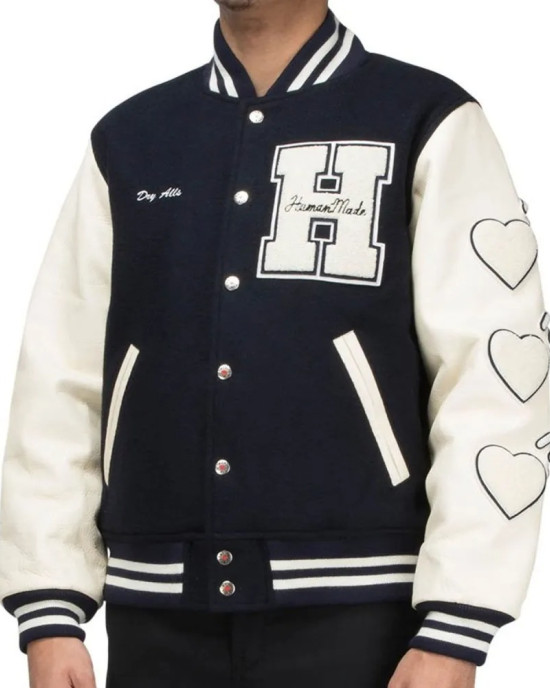Human Made Race Letterman Jacket Human Made Race Letterman Jacket