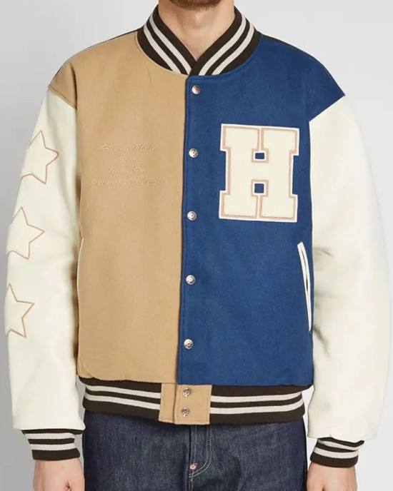 Human Made X Studio Seven Crazy Varsity Jacket Human Made X Studio Seven Crazy Varsity Jacket