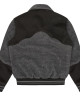 ICECREAM Western Gray Varsity Jacket ICECREAM Western Gray Varsity Jacket