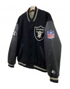 Ice Cube Los Angeles Raiders Varsity Jacket