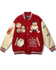 JOYS 1962 Black And Red Varsity Jacket JOYS 1962 Black And Red Varsity Jacket
