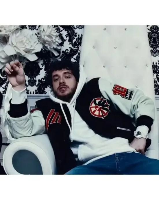 Jack Harlow Nail Tech Varsity Jacket Jack Harlow Nail Tech Varsity Jacket