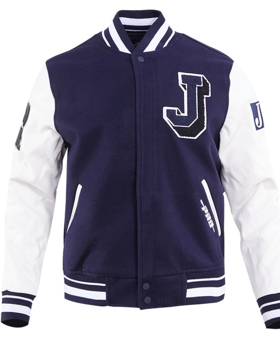 Jackson State University Classic Rib Wool Varsity Jacket Jackson State University Classic Rib Wool Varsity Jacket