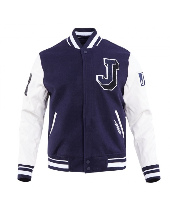 Jackson State University Classic Rib Wool Varsity Jacket