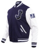 Jackson State University Classic Rib Wool Varsity Jacket Jackson State University Classic Rib Wool Varsity Jacket