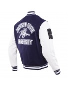 Jackson State University Classic Rib Wool Varsity Jacket