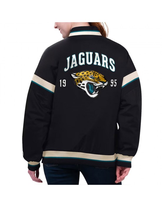 Jacksonville Jaguars Tournament Black Varsity Jacket
