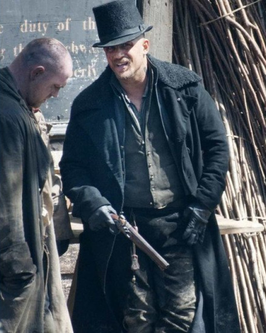 James Keziah Delaney Taboo Tom Hardy Wool Coat James Keziah Delaney Taboo Tom Hardy Wool Coat