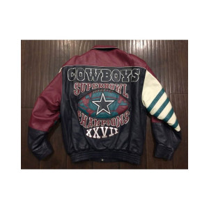 Jeff Hamliton Dallas Cowboy Leather jacket