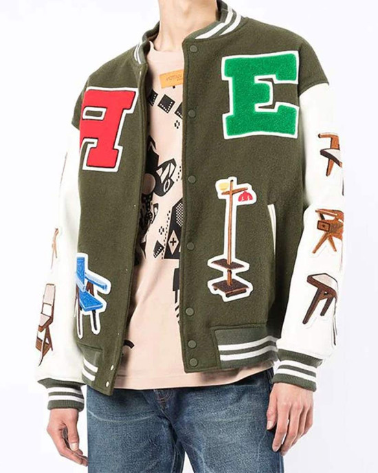Jerick Mckinnon Readymade Varsity Jacket Jerick Mckinnon Readymade Varsity Jacket