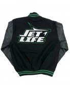 Jet Life Green Letterman Jacket