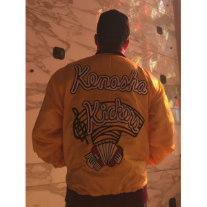 John Candy Home Alone Yellow Bomber Jacket