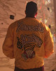 John Candy Home Alone Yellow Bomber Jacket John Candy Home Alone Yellow Bomber Jacket