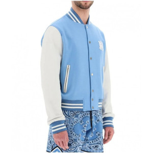 Jordan Blue and White Letterman Jacket