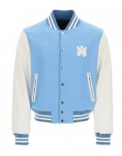 Jordan Blue and White Letterman Jacket