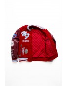 Jordan Craig Canton Red Varsity Jacket (hall Of Fame)