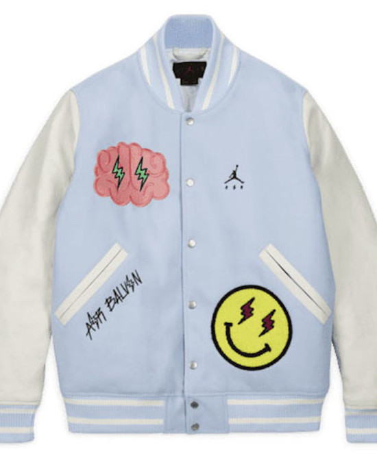 Jordan J Balvin Varsity Jacket Jordan J Balvin Varsity Jacket