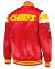Kansas City Chiefs Red and Gold Varsity Satin Jacket Kansas City Chiefs Red and Gold Varsity Satin Jacket