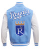 Kansas City Royals Retro Classic Blue Wool Varsity Jacket Kansas City Royals Retro Classic Blue Wool Varsity Jacket