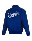 Kansas City Royals Royal Varsity Wool Jacket