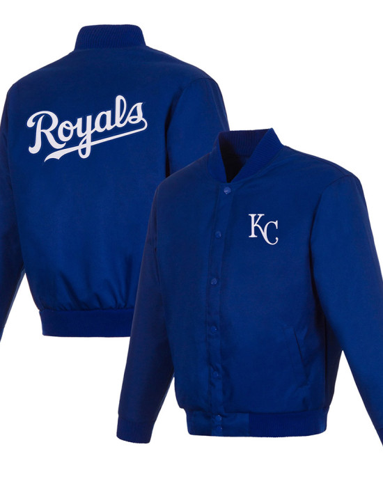Kansas City Royals Royal Varsity Wool Jacket Kansas City Royals Royal Varsity Wool Jacket