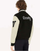 Kenya Barris Blackaf Black and White Varsity Jacket Kenya Barris Blackaf Black and White Varsity Jacket