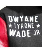 L3GACY Dwyane Wade Black & Red Letterman Jacket
