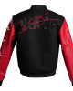 L3GACY Dwyane Wade Black & Red Letterman Jacket L3GACY Dwyane Wade Black & Red Letterman Jacket