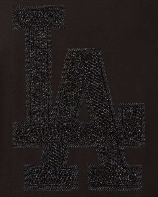 LA Dodgers Black Varsity All Wool Jacket LA Dodgers Black Varsity All Wool Jacket