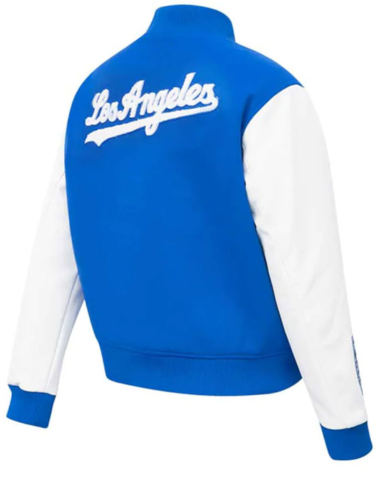 LA Dodgers Royal Varsity Wool/leather Jacket LA Dodgers Royal Varsity Wool/leather Jacket