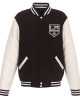 LA Kings Varsity Black and White Jacket LA Kings Varsity Black and White Jacket