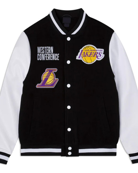 LA Lakers Western Conference Varsity Jacket LA Lakers Western Conference Varsity Jacket