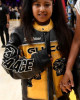 Lakers 2023 North West Black and Yellow Leather Jacket Lakers 2023 North West Black and Yellow Leather Jacket