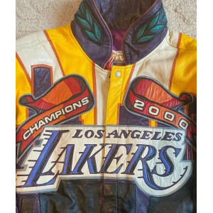 Lakers Championship Leather Jacket