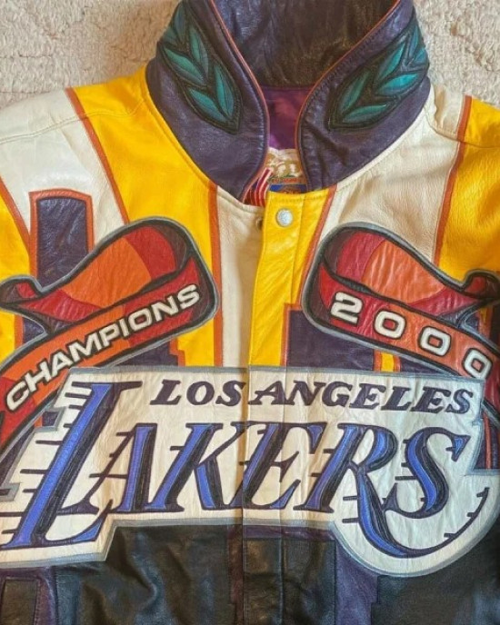 Lakers Championship Leather Jacket Lakers Championship Leather Jacket