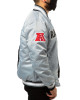Las Vegas Raiders Black and Grey Bomber Jacket Las Vegas Raiders Black and Grey Bomber Jacket