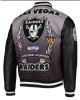 Las Vegas Raiders Bomber Jacket Las Vegas Raiders Bomber Jacket