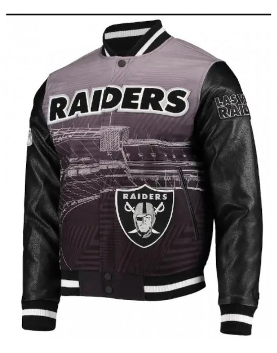 Las Vegas Raiders Bomber Jacket