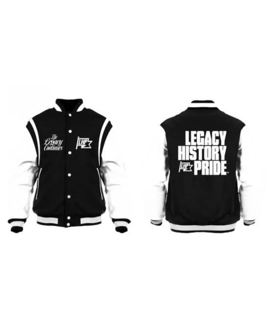Legacy History Pride Motto Varsity Jacket