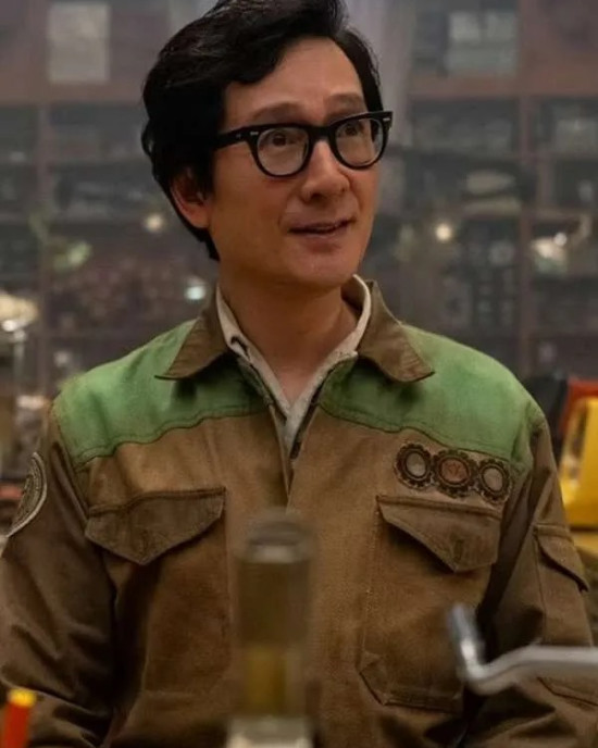 Loki Season 2 Ke Huy Quan Brown Cotton Jacket Loki Season 2 Ke Huy Quan Brown Cotton Jacket
