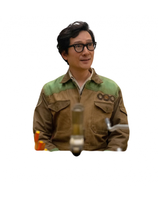 Loki Season 2 Ke Huy Quan Brown Cotton Jacket