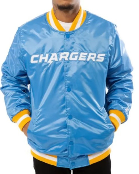 Los Angeles Chargers Letterman Jacket Los Angeles Chargers Letterman Jacket
