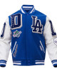 Los Angeles Dodgers Mash Up Blue Varsity Jacket