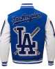 Los Angeles Dodgers Mash Up Blue Varsity Jacket