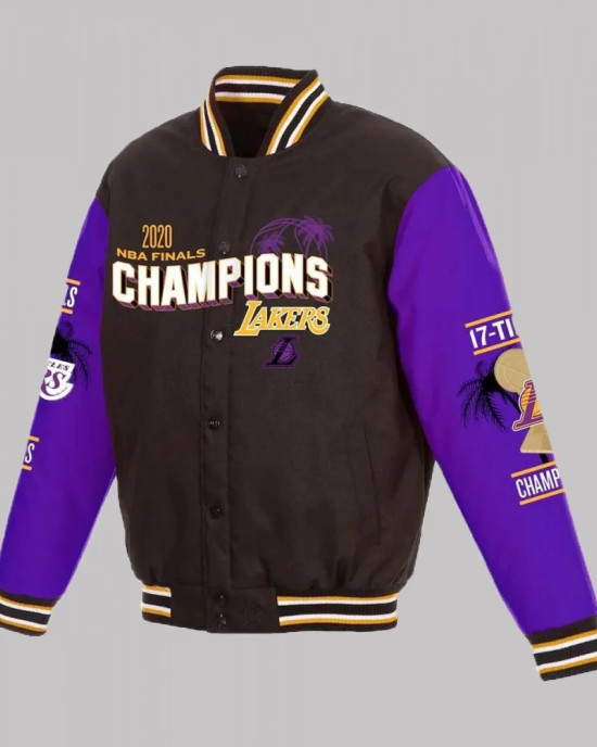 Los Angeles Lakers 17x Jacket Los Angeles Lakers 17x Jacket